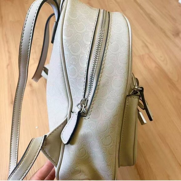 GUESS Los Angeles Dusty Mauve Medium Backpack Purse With Bow